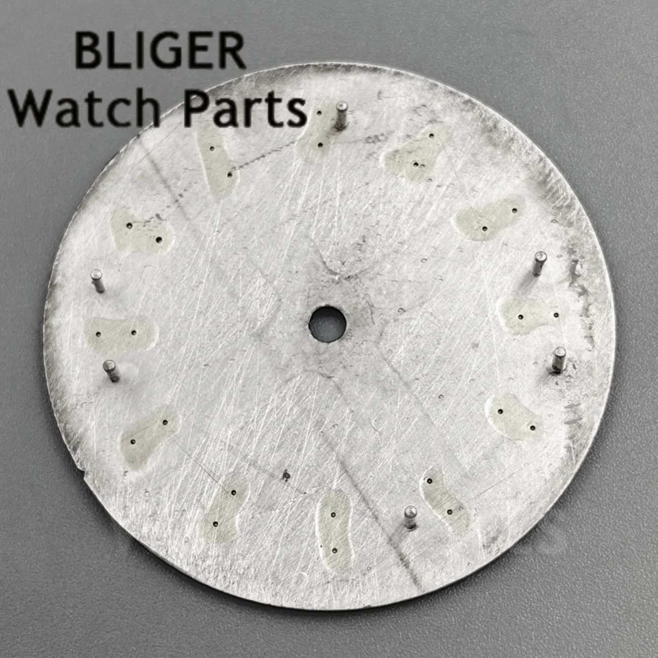 BLIGER 32mm Black White Blue Green Watch Dial Orange Index Sunberst/Glossy For NH34 NH35 NH36 ETA2824 PT5000 Miyota8215 Movement