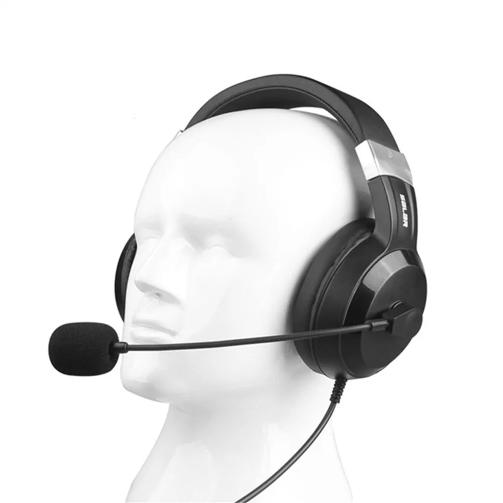 Shoumi-auriculares para juegos con cable de 2,7 metros, micrófono giratorio 360, auriculares para jugadores, tarjeta de sonido USB 7,1, auriculares con cable para casco