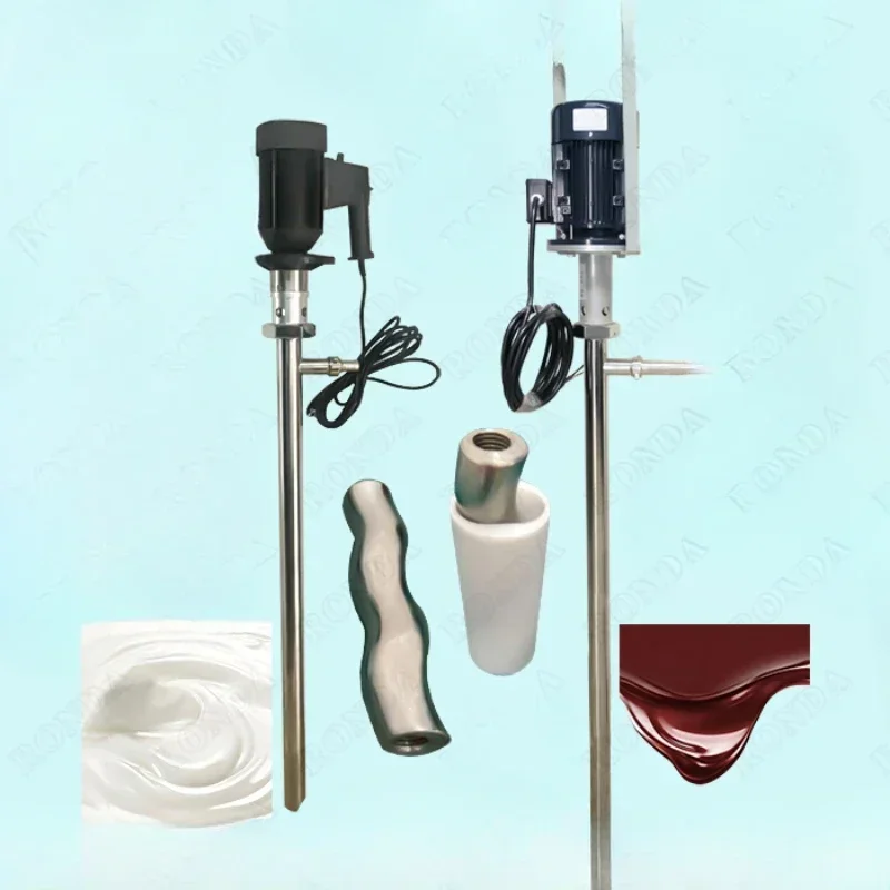 

Прямые продажи с фабрики высокой вязкости 200000 cps пищевой электрический винтовой барабанный насос из нержавеющей стали, бочковой насос для меда