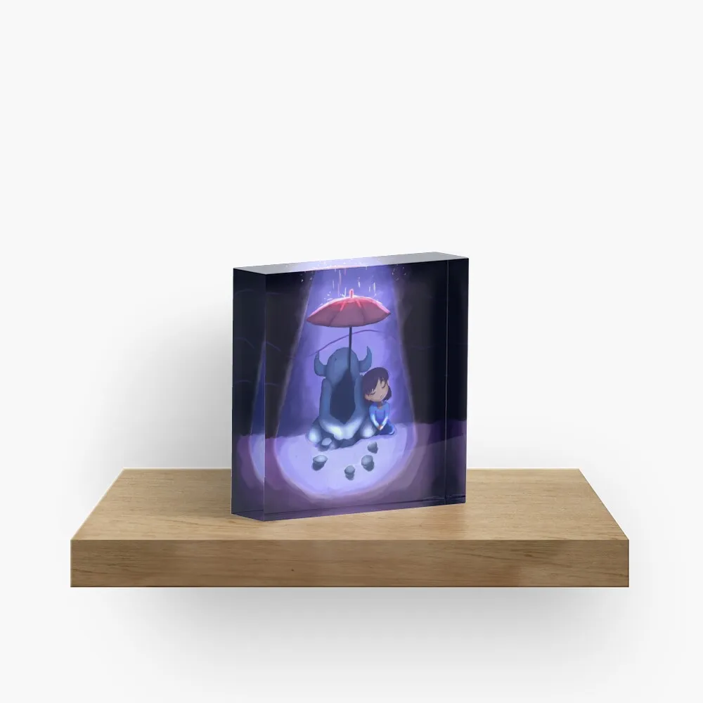 The Music Box Undertale  Acrylic Block Funny Pad Home Art Process Cute Fashionable Photos Family Board  Bedroom Transparent