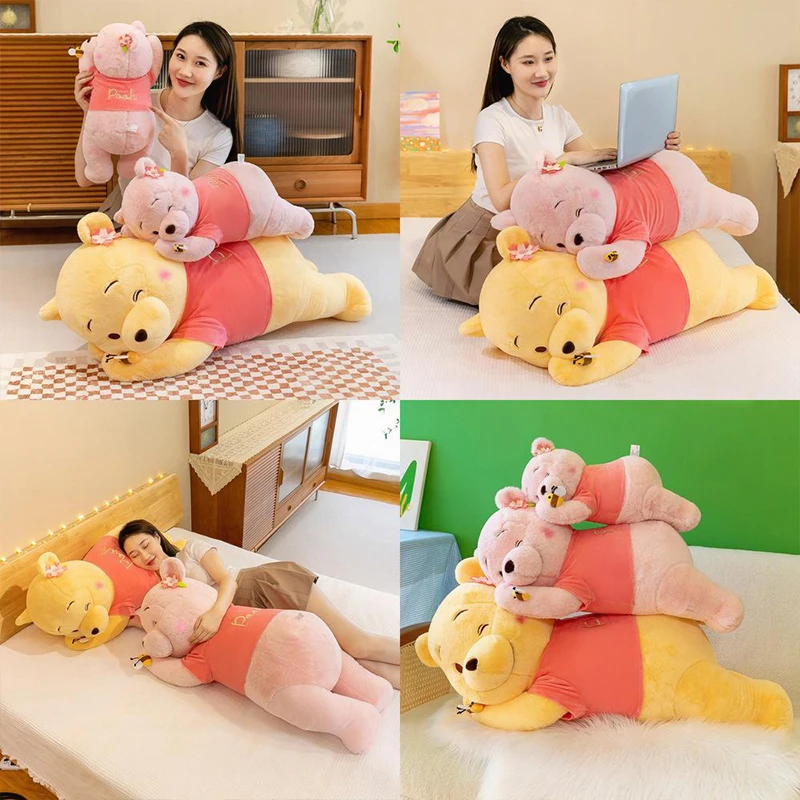 

Плюшевая мягкая игрушка-кукла Винни-Пух, подушка, милый медведь, плюшевая игрушка для детей, подарок на день рождения, идеальный детский декор для спальни, оптовая продажа