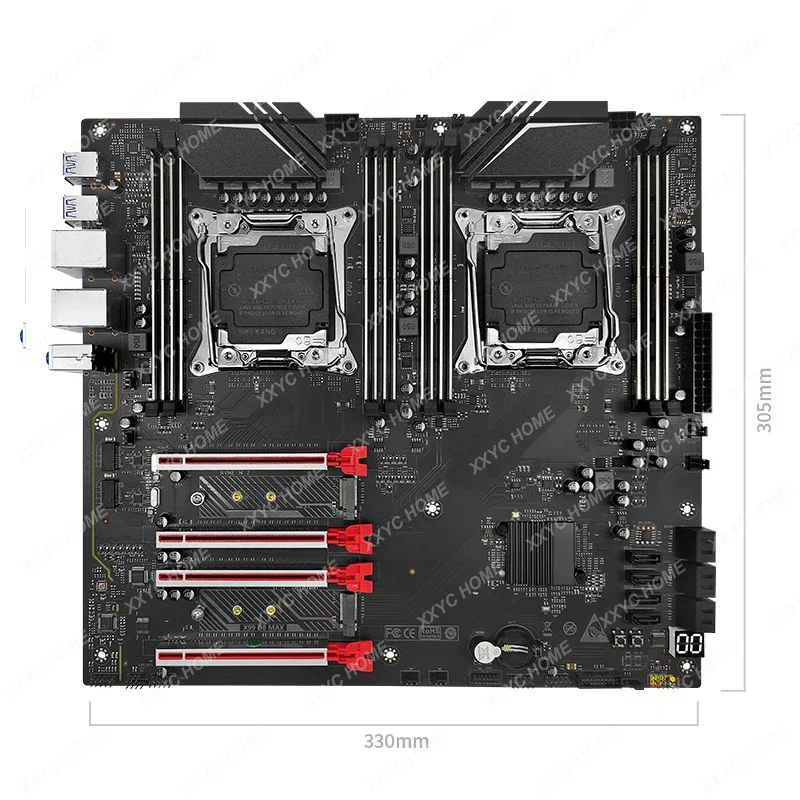 X99-D8 dual main board CPU set DDR4E5V3/V4 processor computer game multi-open