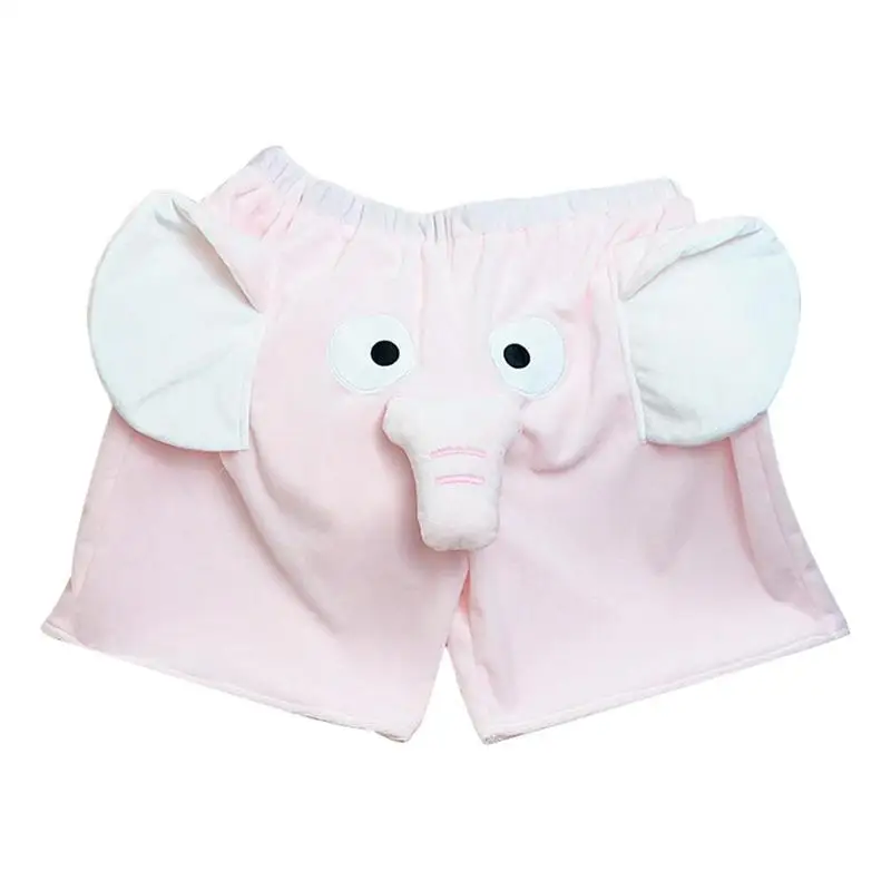 Lovable Elephant Summer At Home Casual Shorts Men And Women Breathable Funny Comfortable Couple New Pattern Short Pants