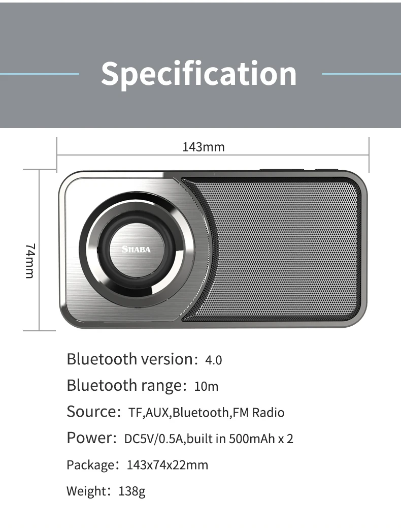 Imagem -06 - Alto-falantes Portáteis sem Fio Bluetooth Ultra-finos Subwoofer Hi-fi Microfone Embutido Chamada Mãos-livres Telefone Móvel Criativo Novo