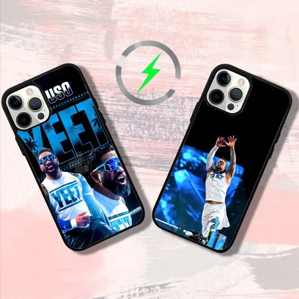 

J-Jeys U-USO Phone Case For iPhone 16,15,14,13,12,11,Pro,Max,Plus,Mini,SE4,E Magnetic Magsafe Wireless Charging