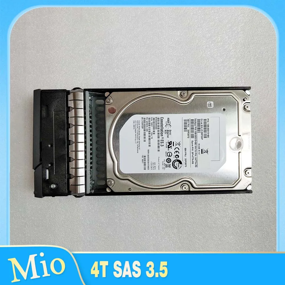 

4 ТБ для серверного жесткого диска NetApp X477A-R6 SP-477A-R6 108-00315 4T SAS 3,5 дюйма