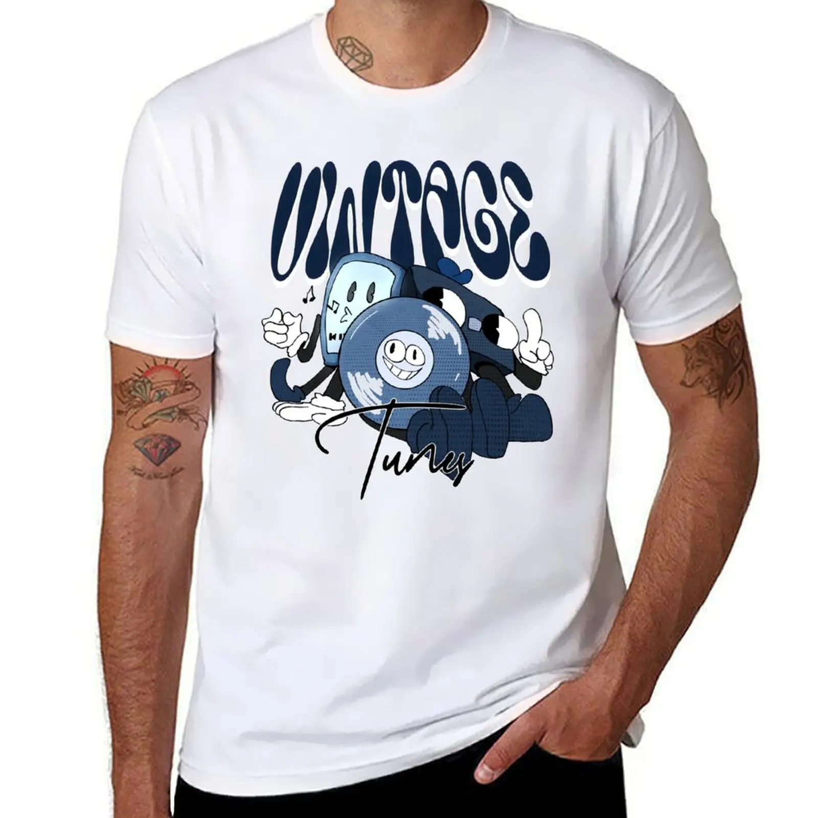 

Vintage tunes T-Shirt anime t shirts oversize man t shirt cotton t shirts with prints T-Shirt