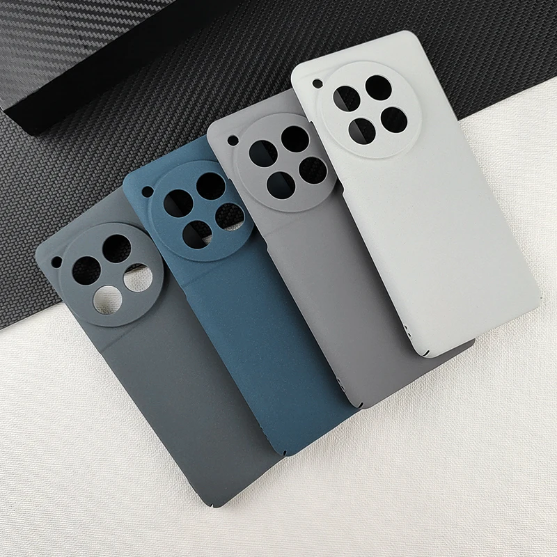 

Ultra Thin Sandstone Matte Case For OnePlus 13 12 12R Ace 3 Ace3 5G Full Cover Protect Hard Back Cover