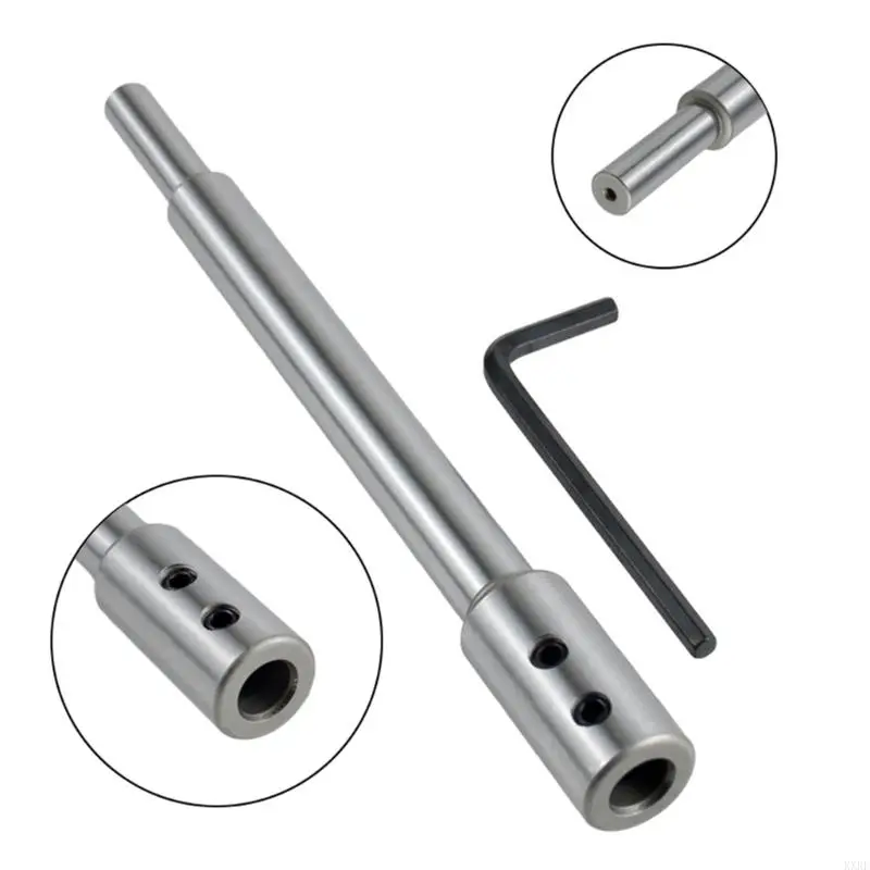 Bit Extension 173mm Long Drill Bit Steel Extension Rod Drill Bit Extension Post KXRE