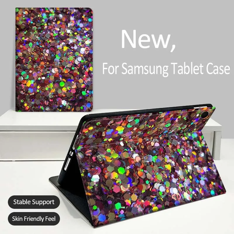 

Love glitter anime art Tablet Case For Samsung Galaxy Tab A A7 A8 A9 A11 S6 S11 Lite Plus 10.1 10.4 10.5 Inch