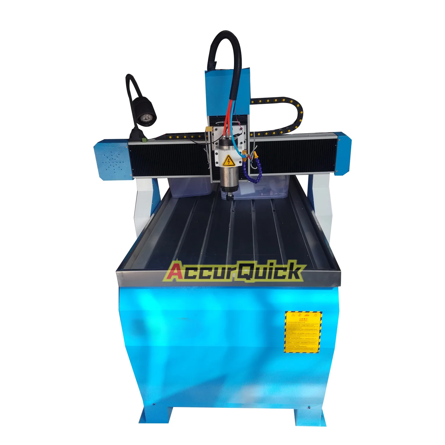 เครื่องแกะสลักเหล็กความแม่นยําสูง CNC Router 6060 6090