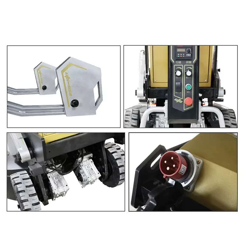 Factory Direct Sale 856mm 25hp Concrete Grinding Machine 220v 380v 440v Concrete Grinder With Vacuum Interface