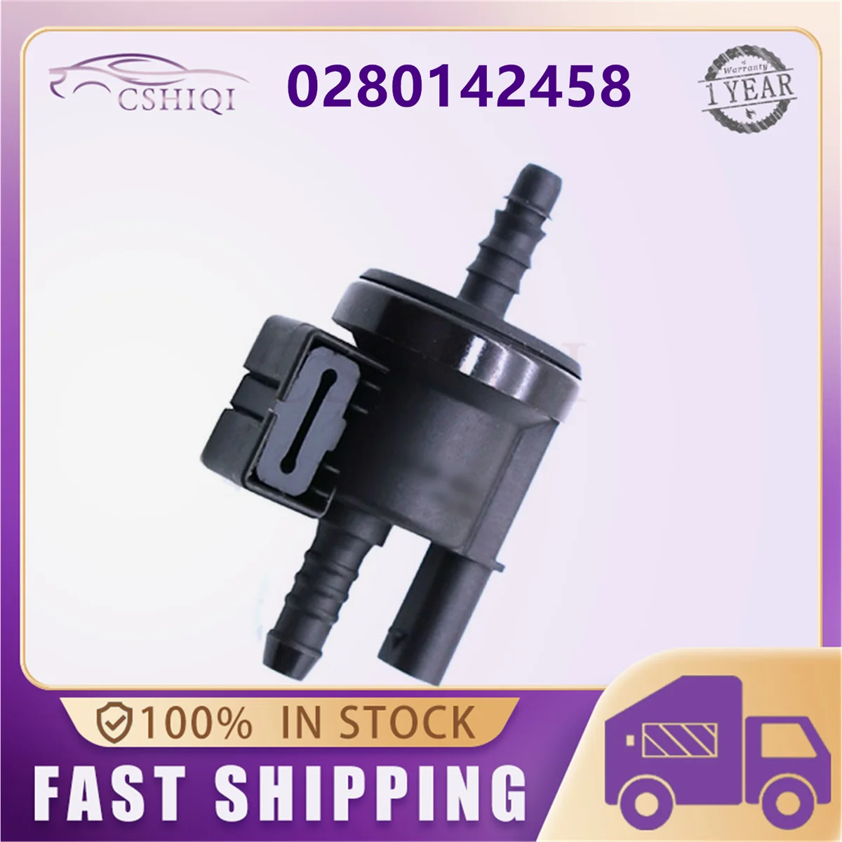 

Электромагнитный клапан продувки адсорбера 0280142458 для VW Alhambra, Altea, Exeo, Leon, Skoda Octavia, Superb (фильтр)