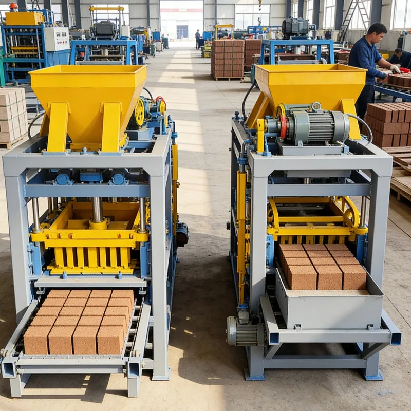 Customized Interlocking Brick Machine Hydraulic Concrete Block Maker Automatic