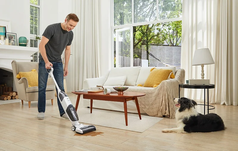iFLOOR 2 MAX Wet Dry Vacuum Cordless Floor Cleaner White - Excellent view 4