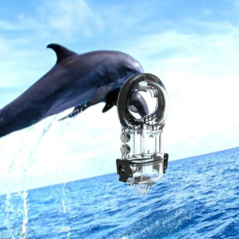 

E74D For 360 Waterproof Case Anti-scratch Diving Shell For 360 Action Camera