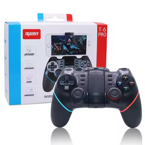 Wireless BT Gamepad Control Video Games Accessories USB Joystick For Switch / PC/ IOS/ Android /PS3 / PS4 Game Controller