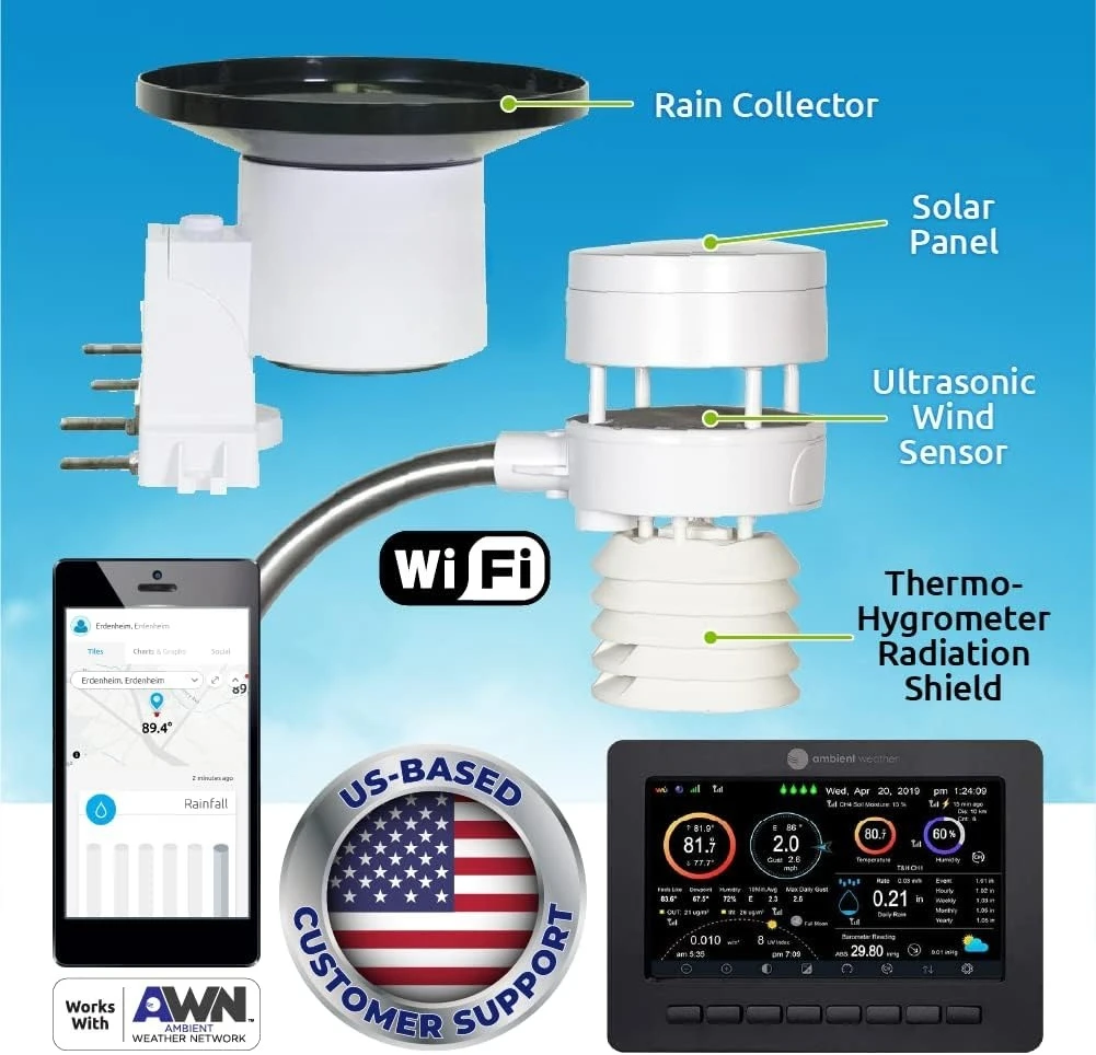 

WS-5000 Ultrasonic Smart Weather Station