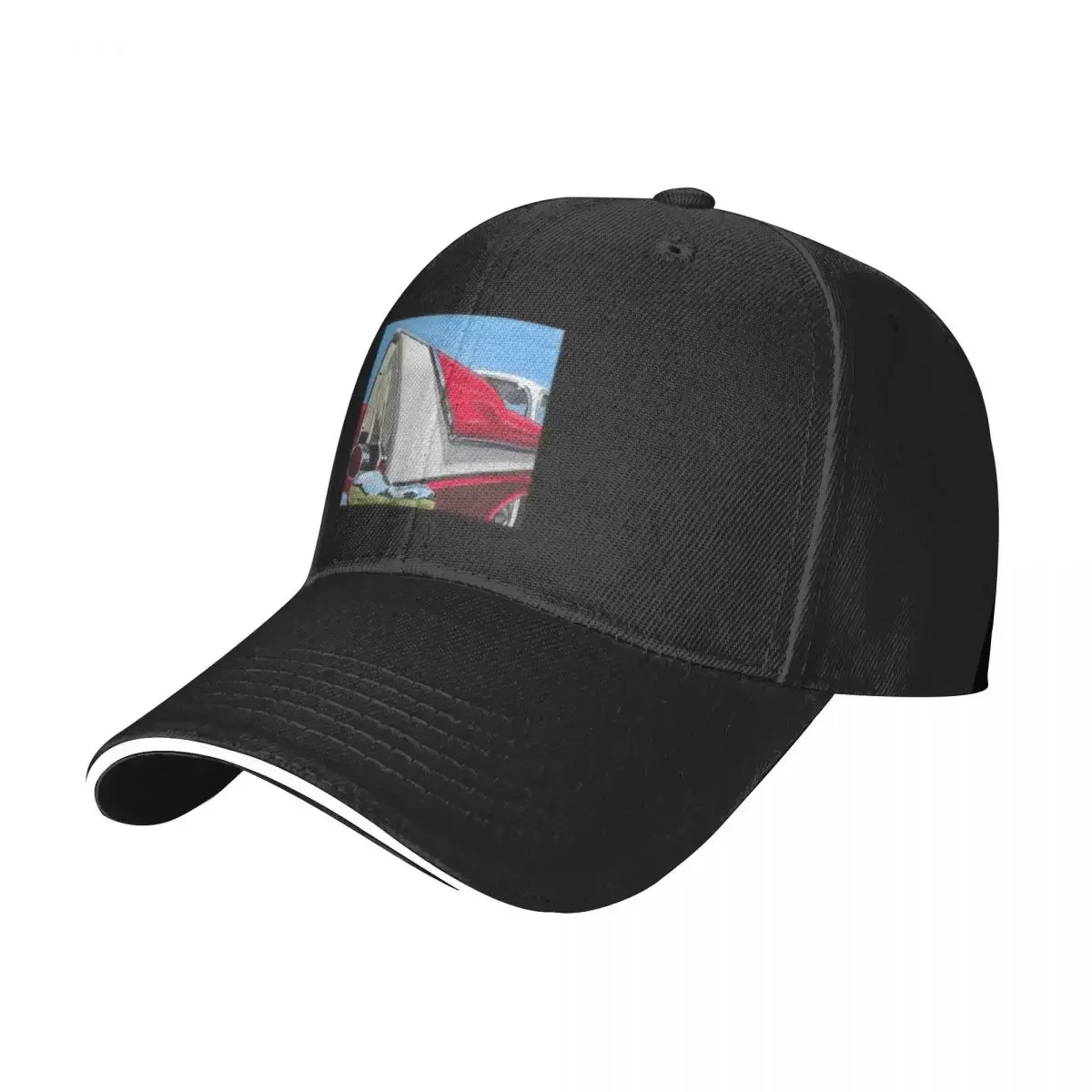 1958 Plymouth Belvedere Tail Fin Baseball Cap Rave Military Cap Man Icon Cosplay Boy Women's