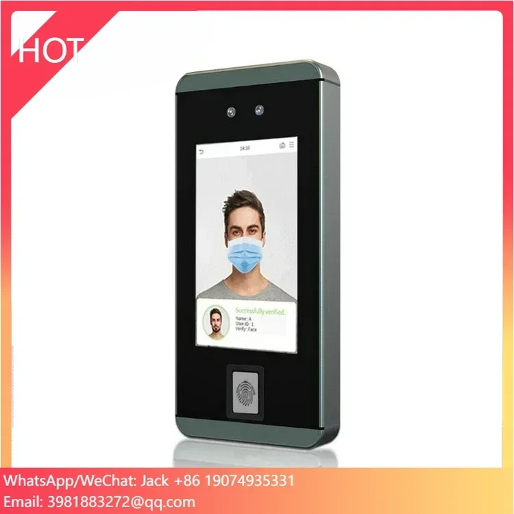 

30 Degree Angle Dynamic Palm Time Access Control Face Recognition Door Lock Access System HKS-60