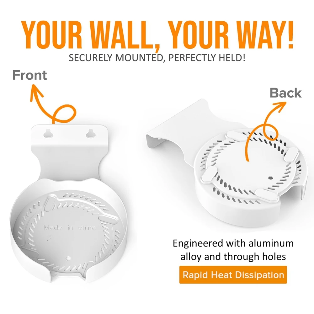 RISE Router-Wandhalterung aus Aluminiumlegierung für TP-Link Deco BE75/BE85/BE95/BE17000 Whole Home Mesh WiFi 7, mit Zubehör