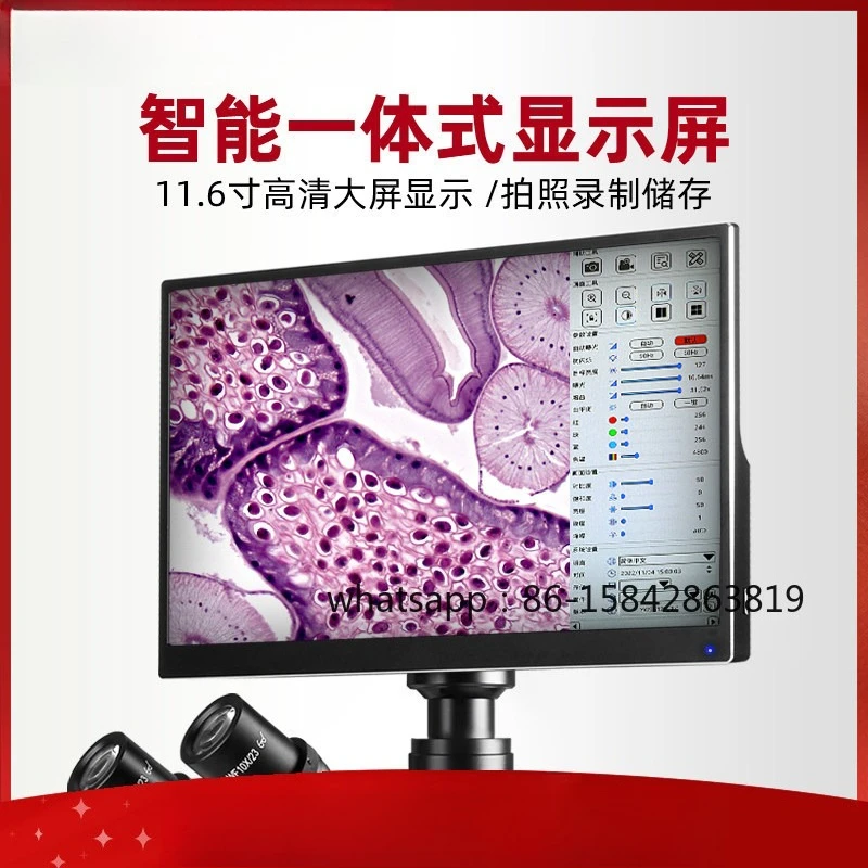 Microscope Display Universal High Definition with 100 Times Eyepiece 7 Inch 9 Inch