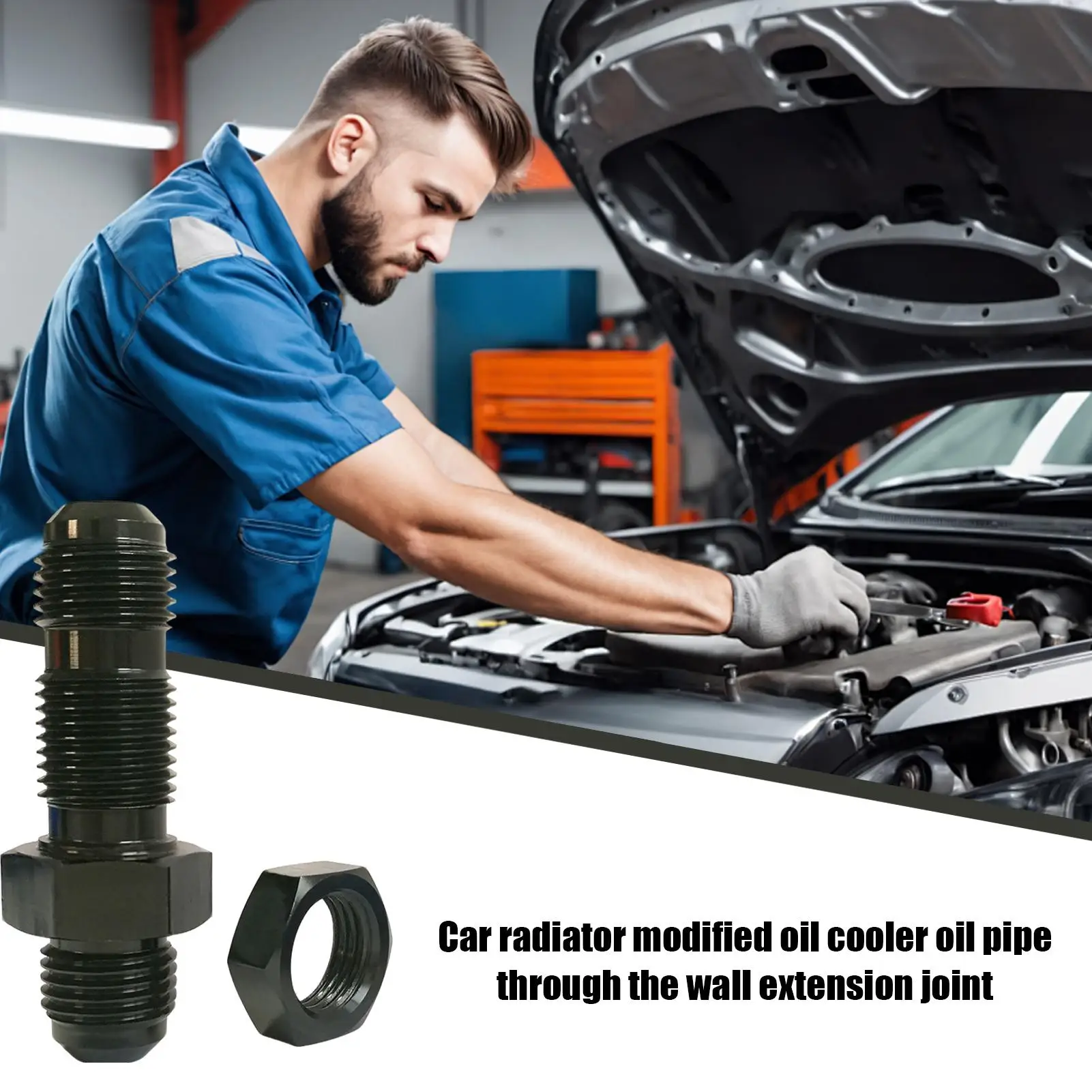 

Aluminum AN Fittings Aluminum AN Bulkhead Fitting Automotive Replacement Parts For Repair Shop Home Users Garage Business Users