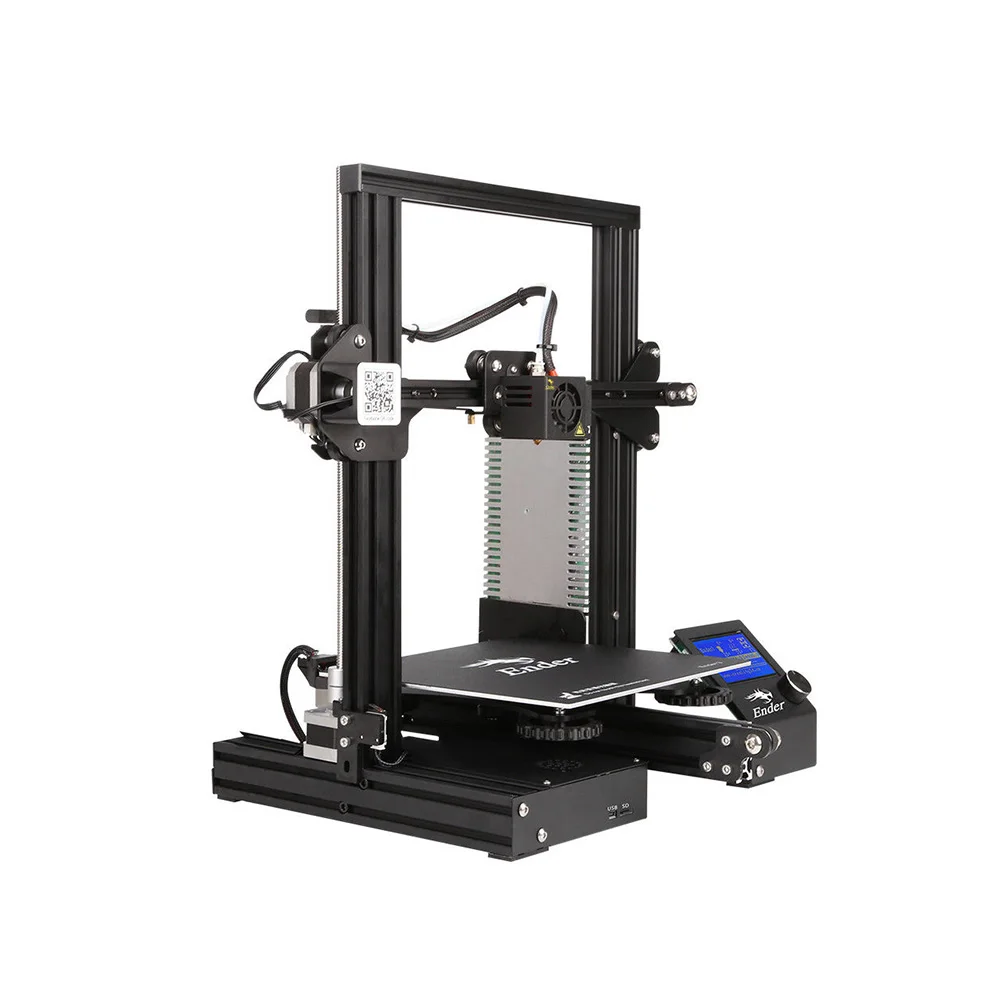 

Creality Ender3 3D Printer Resume Print OSHW Certified 220 x 220 x 250 mm DC 24V 15A