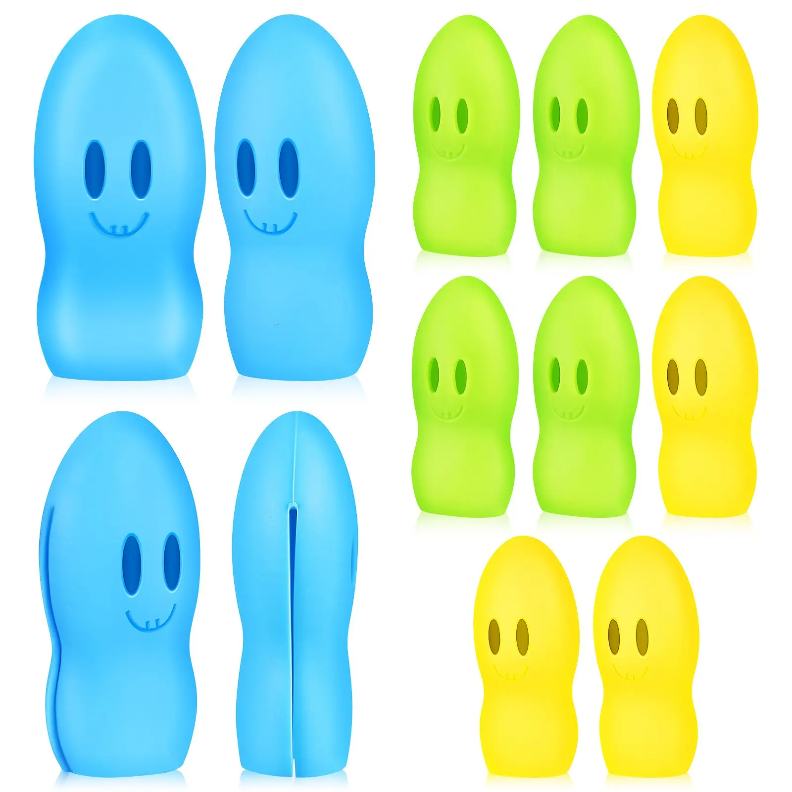 

12 Pcs Toothbrush Head Covers Silica Gel Protective Cases 4 Colors Each 3 Pcs Food Grade Material Ventilation Holes Easy Clean