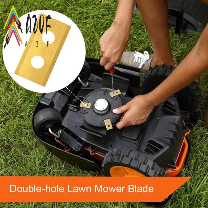 A20F-30Pcs Лезвие газонокосилки для газонокосилки Сменное лезвие для Worx Landroid Автоматическая движущаяся машина Essential