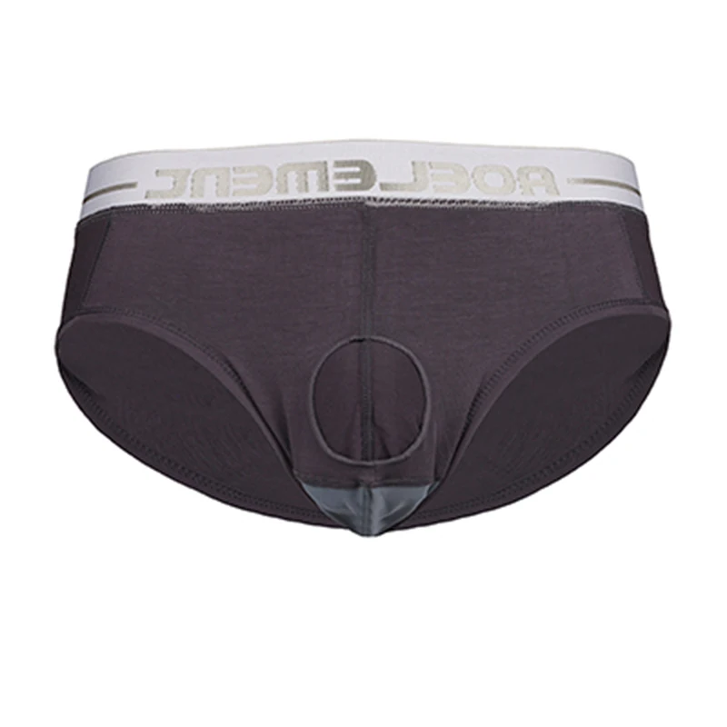 

Набор из 5 мужских трусов-брифов из модала и ледяного шелка с U-образным выступом, отдельным отделением для пистолета и патронов, треугольной формы