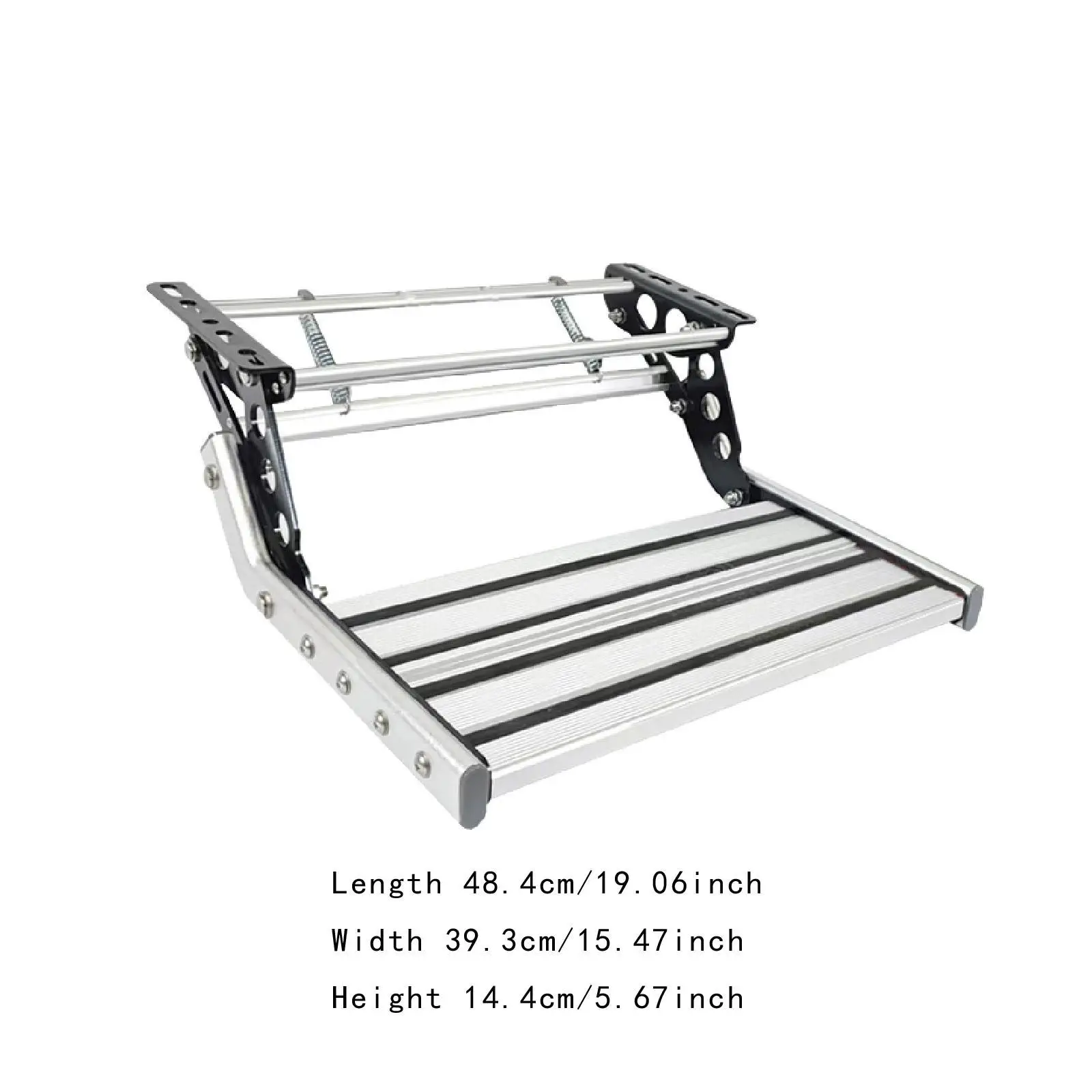 

Manual RV Step Telescopic Ladder Assembly Sturdy Multifunctional Accessories