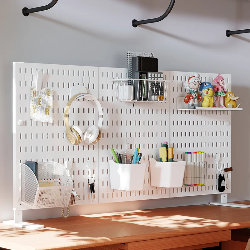 

Hot-selling Pegboard for Office Cubicle Decor & Display|Desktop Stationery & File Organizer with Multi-Accessories, Easy Install