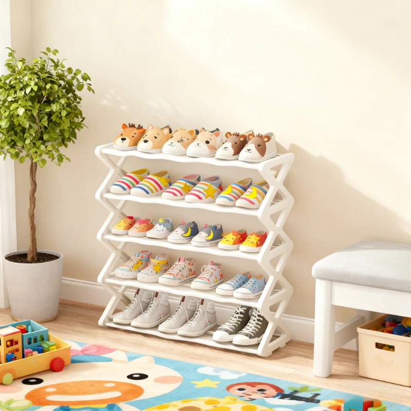 Nordic Shoe Rack - Dustproof & Easy Install! Layered Storage for Home & Dorm. Last Chance Christmas Sale!