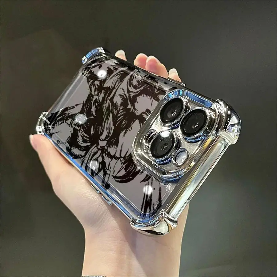 حافظة هاتف ناعمة لهاتف آيفون 11 14 15 Plus 17 Air 13 12 16 Pro Max نمط كرتوني أنيق