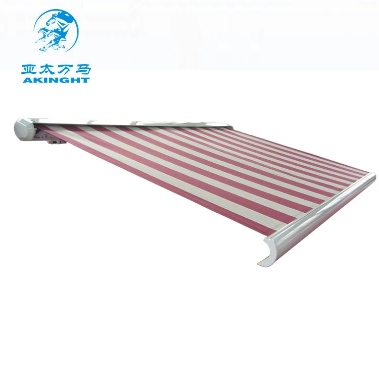 Electrical Rain Sensor Control Automatic Full Cassette Folding Arm Retractable Awning  Customization