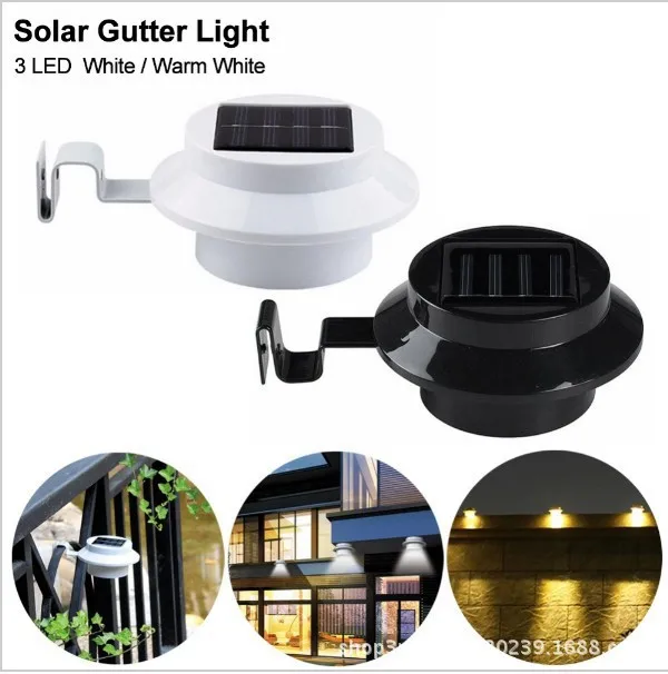 

C2 Solar Lights Porch Lamp Wall Lights Gutter Lights High-Brightness Led Auto-Charge Waterproof Porch Path Fence Outdoor