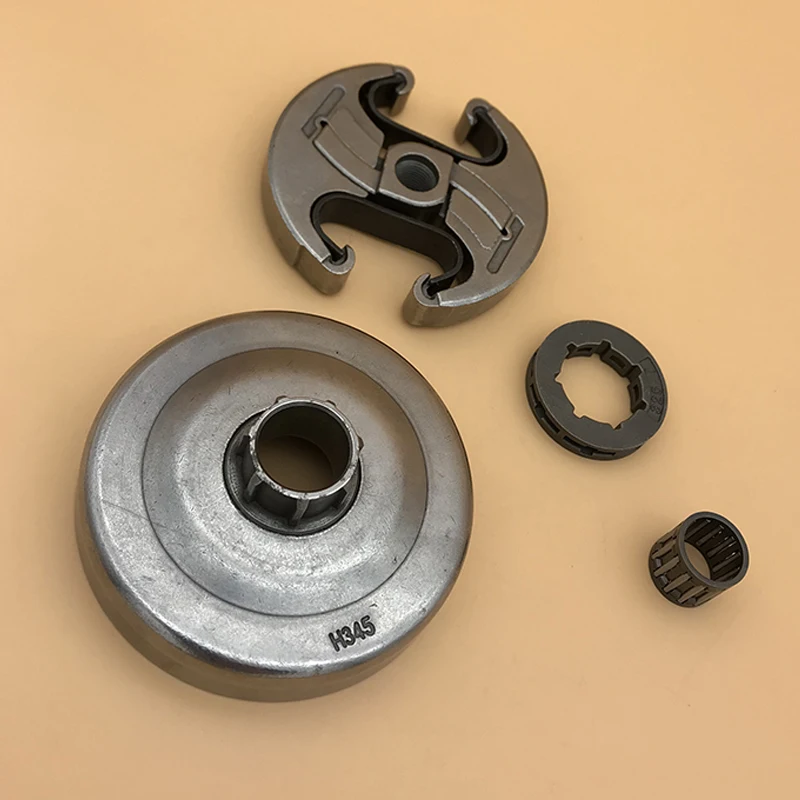 HUNDURE – tambour d\'embrayage, Kit de roulement à aiguilles 7T pour HUSQVARNA 325 340 345 XP 346 350 351 357 445 pièces de tronçonneuse à essence