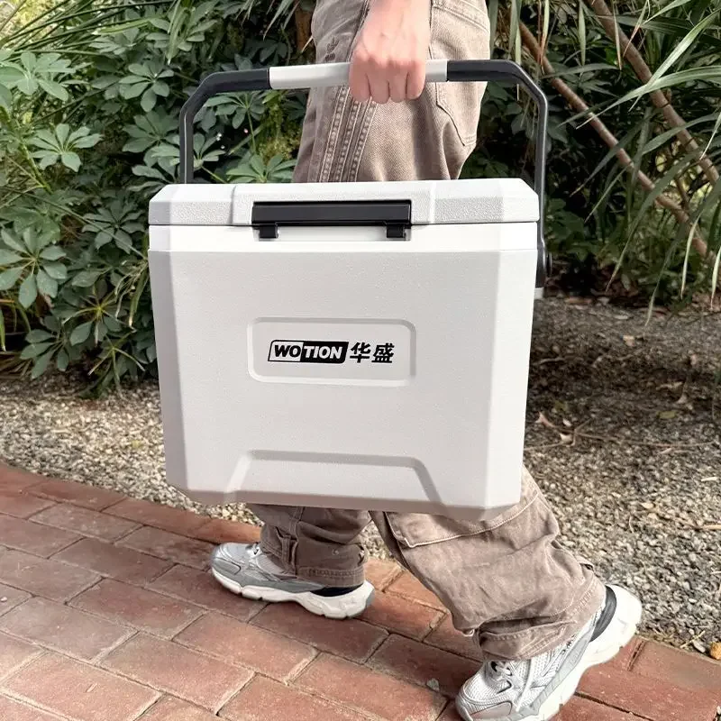 冷蔵庫冷凍庫商業用屋台車用アイスバケット屋外キャンプ用ポータブル釣り用アイスインキュベーター