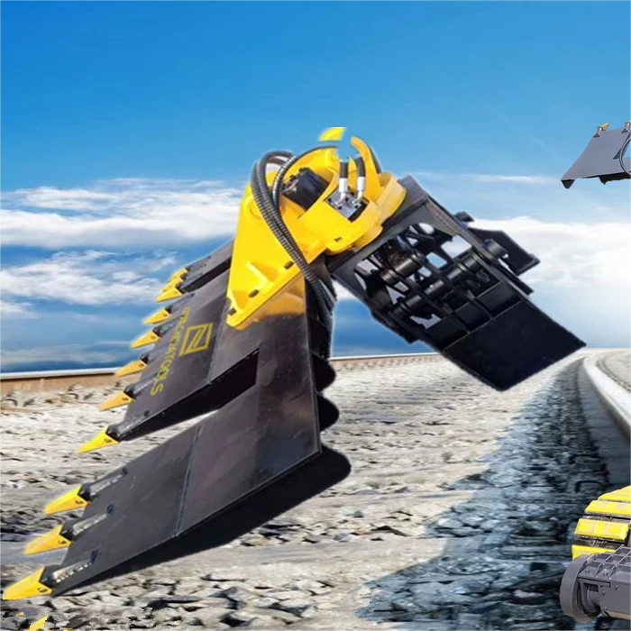 Excavator Pillow Changing Machine Railway Excavator Rail Digger Product Railway Maintenance Equipment