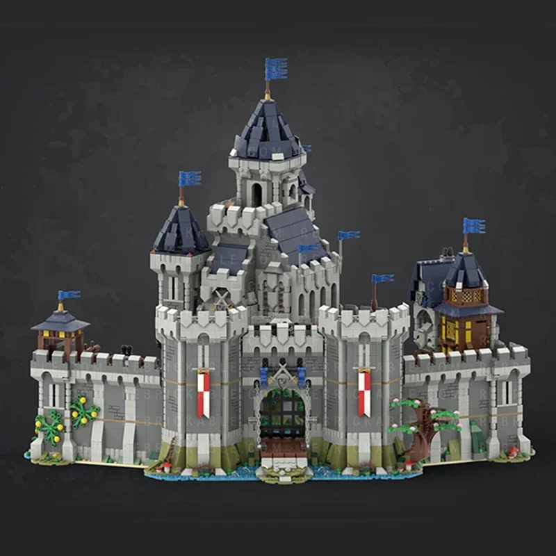 Bloques técnicos Moc Castillo modelo guardianes castillo de fortaleza bloques de construcción modulares juguetes de regalo para niños DIY juegos de montaje