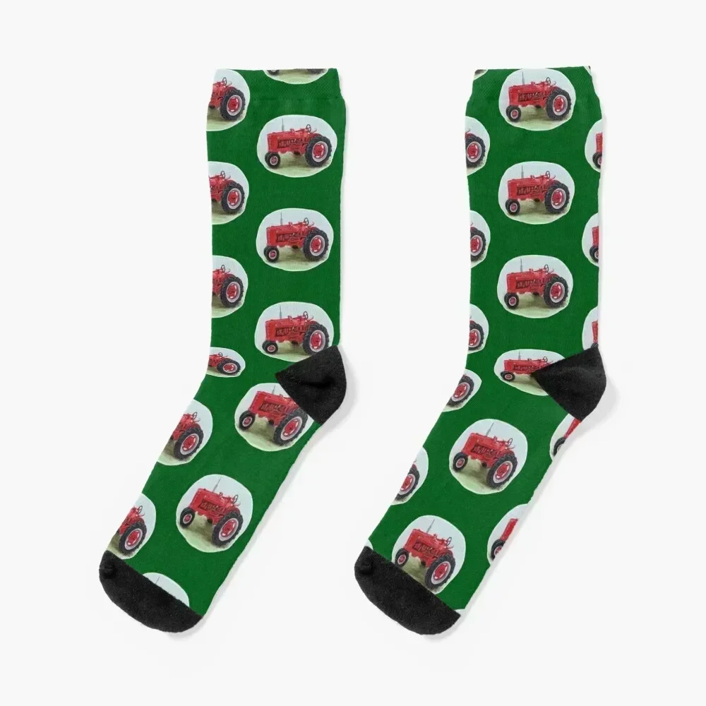 

Farmall Tractor Socks Stockings man winter gifts summer shoes Socks Male Women's