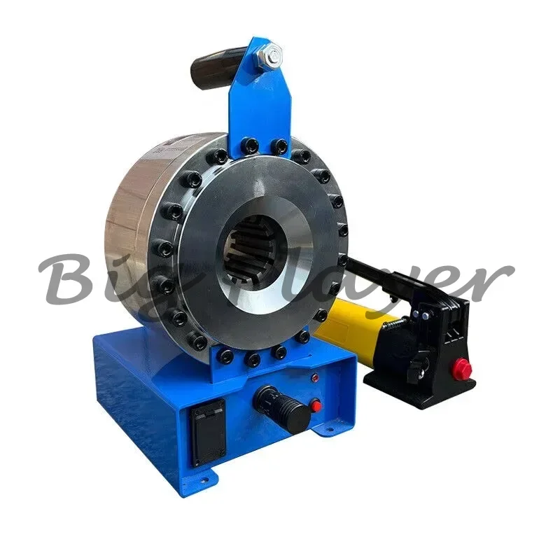 

Гидравлический обжимной станок для шлангов с разделенным корпусом, машина для прессования гидравлических шлангов высокого давления с 8 комплектами форм