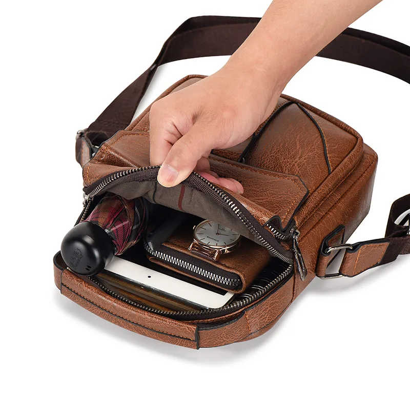 MACHOSSY جديد حقيبة رجالية بولي PU حقائب كروسبودي للرجال حقيبة ساعي الرجال جديد مصمم حقائب كتف رجالية حقائب اليد الذكور حقيبة مقبض علوي