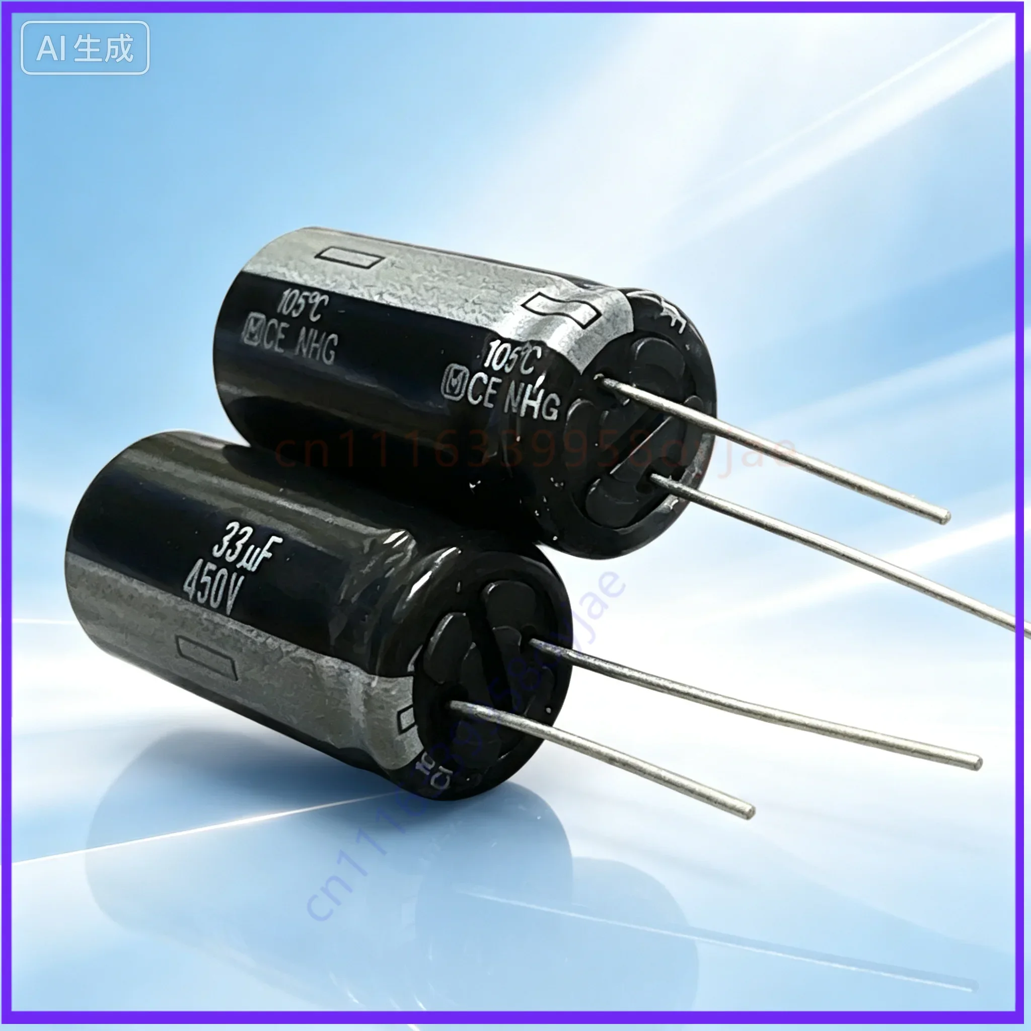 Audio for Panasonic CE NHG 33UF 450V High Voltage Electrolytic Capacitor  50pcs
