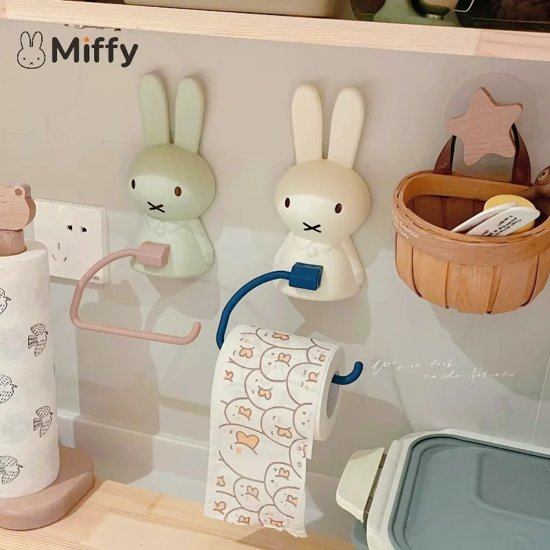 Home Edit Bathroom Storage - Держатель для туалетной бумаги Kawaii Miffy,