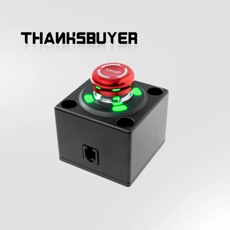 Simagic P-STP Kill Switch Emergency Stop Switch - Quick Power Off Safety for Direct Drive Wheel Base