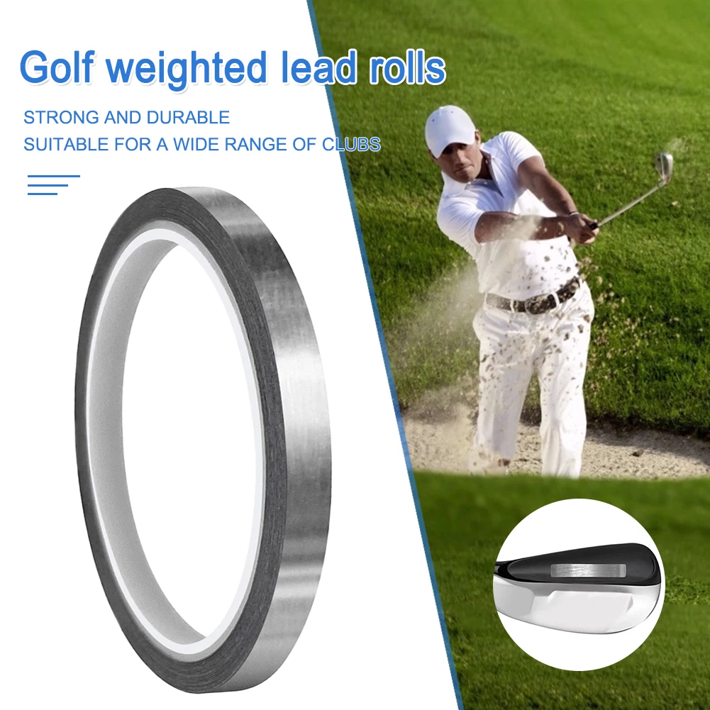 65 جرام/91 جرام أوزان من الرصاص عالية الكثافة 1/4 × 197 بوصة و3/8 × 197 بوصة متوفرة ذاتية اللصق لتدريب لاعبي الجولف وكرة التنس #4
