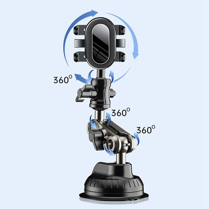 วงเล็บโทรศัพท์มือถือในรถยนต์ Selfie FIXED Universal Outdoor Travel Self-Driving Sucker สําหรับกระจกหน้าต่างรถยนต์