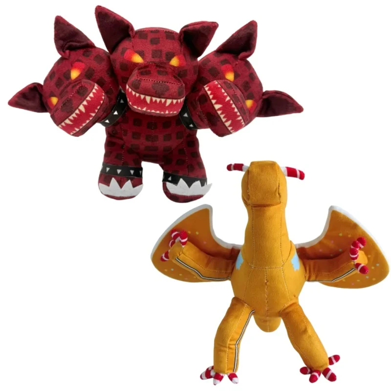 

Новая плюшевая игрушка-дракон Cerberus Brainrots: мягкая, милая, в виде аниме-персонажа, подарок для детей